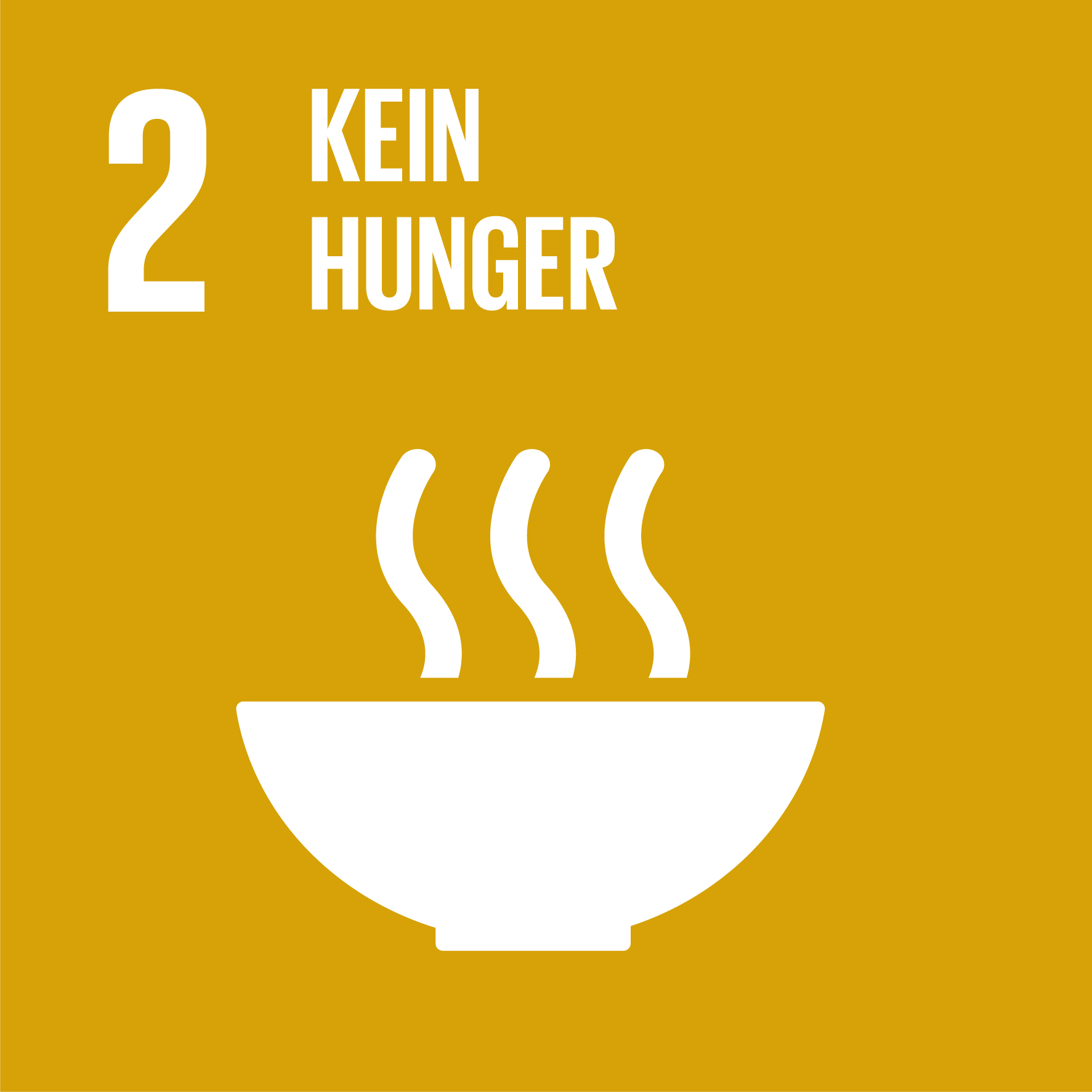 SDG 2 Icon – Kein Hunger